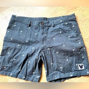 Junk Food Disney palm tree shorts, size L